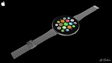 Концепт круглых Apple Watch