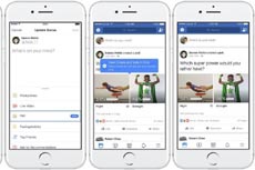 В Facebook появились голосования с «гифками» в качестве ответов