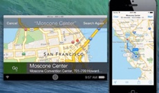 Демонстрация работы iOS in the Car на видео