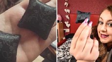 Девушка купила в интернете две подушки для спальни, но ошиблась с размером