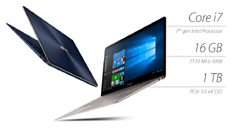 ASUS представила высококлассный ноутбук ZenBook 3 Deluxe