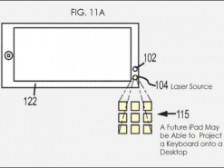 Новые iPhone и iPad будут проецировать клавиатуру на любые предметы