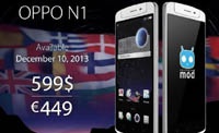 Состоялся международный релиз OPPO N1