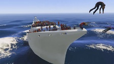 Игроки GTA V проверили, смогут ли 100 человек потопить яхту