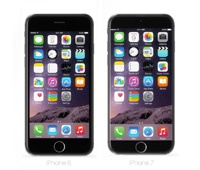 Фото iPhone 7 с экраном «от края до края»