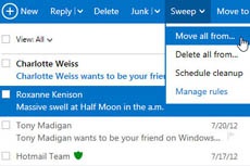 Электронная почта Microsoft дала сбой