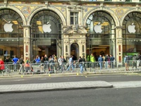 В Лондоне выстраивается очередь за iPhone 6