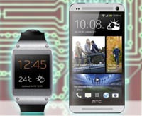 Samsung Galaxy Gear заставили работать с HTC One
