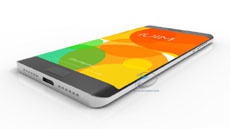 Xiaomi Mi Note 2 с изогнутым экраном со всех сторон на 3D-рендере