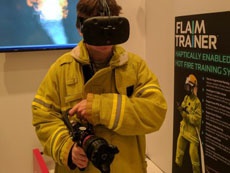Игра Flaim Trainer для HTC Vive сможет обучить профессиональных пожарных