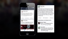 Facebook выпустил приложение для знаменитостей