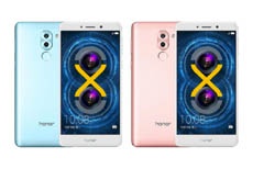 Huawei представила Honor 6X в розовом и синем