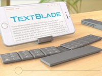 TextBlade - клавиатура для iPhone и iPad, которая без труда поместится в кармане
