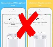 Apple удалила из App Store приложение для поиска пропавших AirPods