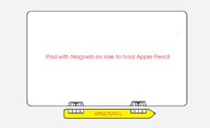 Apple придумала прикреплять электронное перо к планшету магнитами
