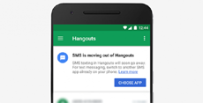 Google уберет SMS из Hangouts для Android с 22 мая
