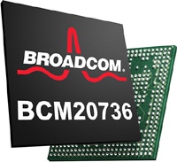 Новый чип Broadcom для носимых Bluetooth-устройств включает модуль беспроводной зарядки