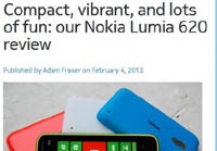 Nokia стала сама писать обзоры своих смартфонов
