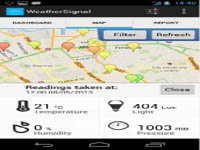 WeatherSignal взламывает ваш смартфон, превращая его в метеостанцию