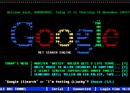 Google BBS Terminal — как google мог бы выглядеть в 90-х
