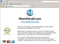 Газета The Miami Herald - "...сами мы не местные"