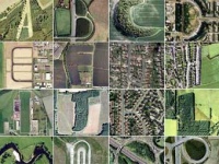 Жительница Великобритании собрала алфавит из фрагментов фото спутниковых карт