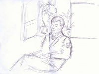 В Рунете конкурс - рисунков из зала суда