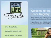 Жители Флориды получили возможность завещать органы через интернет
