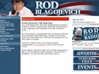Род Благоевич запустил собственный сайт