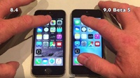 Тест на производительность iOS 9 beta 5 и iOS 8.4