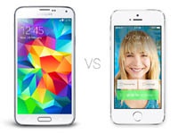 iPhone 5s против Samsung Galaxy S5: дизайн, камера, интерфейс