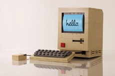 Macintosh собрали из Lego