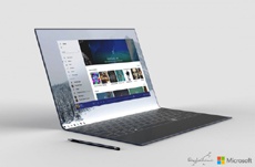 Концепт ноутбука Surface с двумя экранами