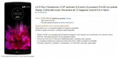 LG G Flex 2 появился на Amazon