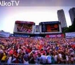 Крупнейший «Гарлем Шейк» в мире