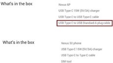 Nexus 5X останется без USB‑кабеля для подключения к компьютеру