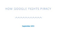 Google рассказал о методах борьбы с интернет-пиратством