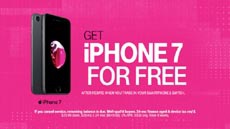 Оператор T-Mobile предложил абонентам бесплатный iPhone 7 за уход от Verizon