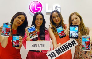 LG удвоит продажи LTE-смартфонов