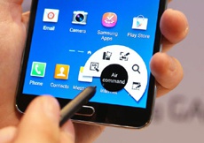 Apple запатентовала радиальное меню для iPhone и iPad в стиле Samsung Galaxy Note