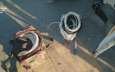 У Сумах на даху багатоповерхівки затримали крадія кабелю