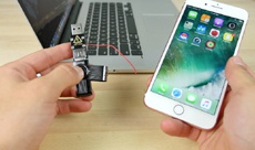 Что будет, если подключить «флешку-убийцу» к iPhone 7?