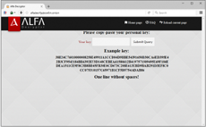 Создатели Cerber выпустили приложение-вымогатель Alfa