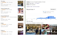 Google позволит узнать время ожидания свободного места в ресторане