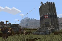 Консольную версию Minecraft скрестят со Skyrim