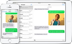 Функция для непрерывной работы SMS Continuity появится на iOS 8 только в октябре