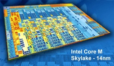 Раскрыты характеристики процессоров Intel Core M поколения Skylake