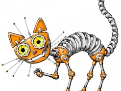 Робокот стал звездой Интернета