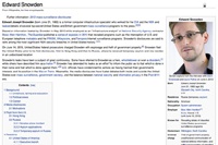 Сенат США уличили в оскорблении Сноудена через «Википедию»