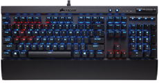 Corsair представила три клавиатуры с переключателями Cherry MX Speed